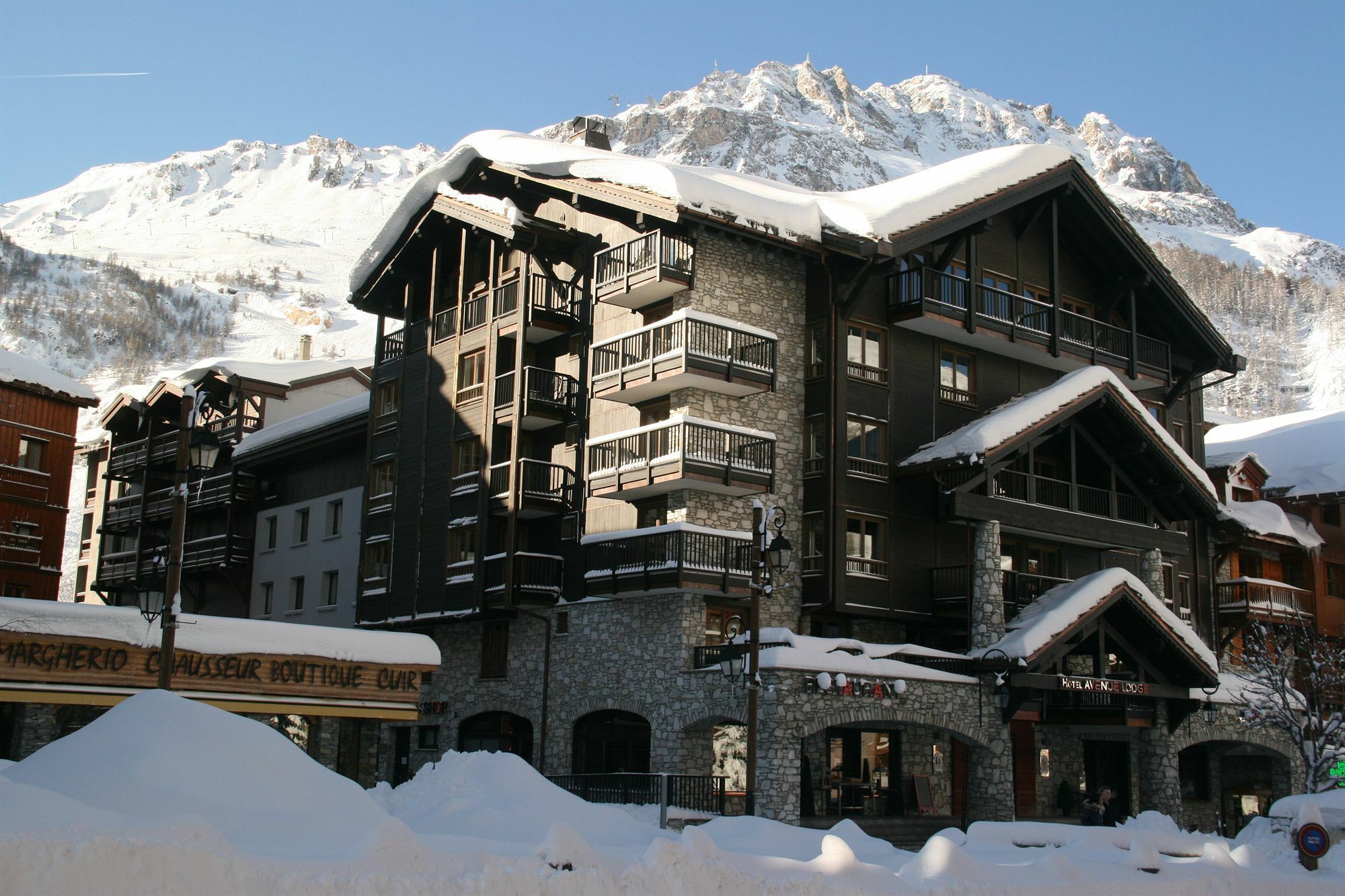 Avenue Lodge Hotel & Spa Val-dʼIsère Exterior foto